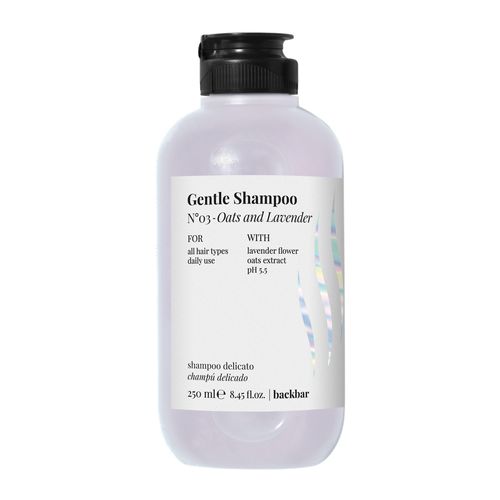 Back Bar Gentle Shampoo- Oats And Lavender 250 Ml