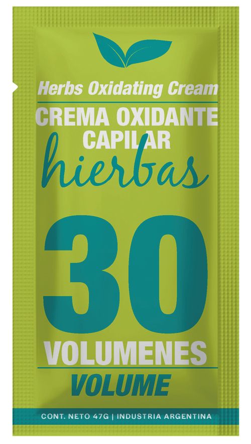 Crema Oxidante Hierbas - 30v 47 Grs