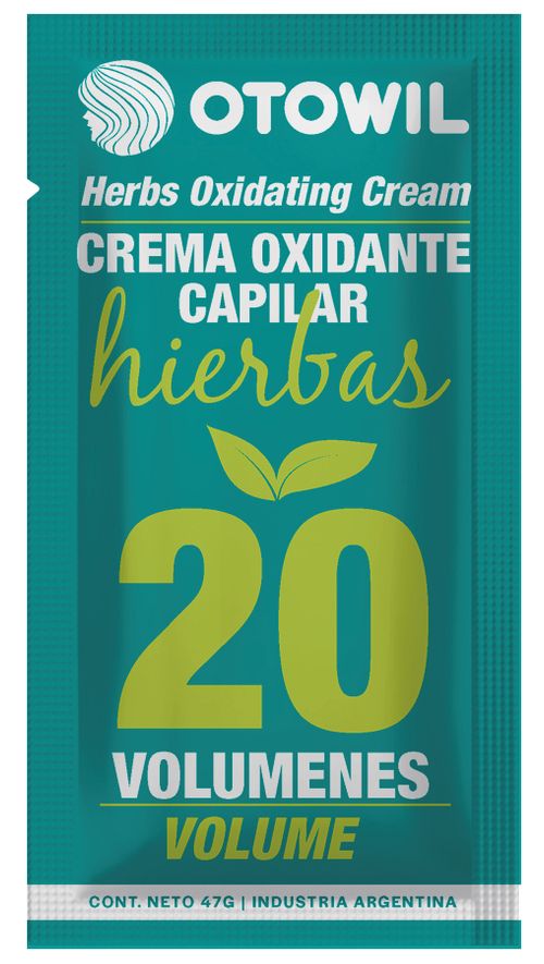 Crema Oxidante Hierbas - 20v 47 Grs