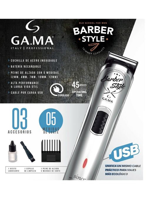 Cortapelo Trimmer Gt527 Barber Style