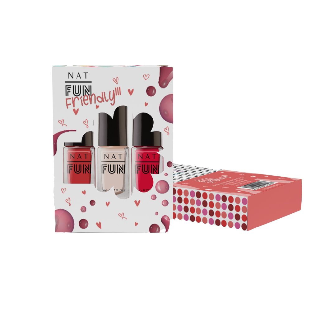 Pack Nat Fun  Friendly III Set de esmaltes
