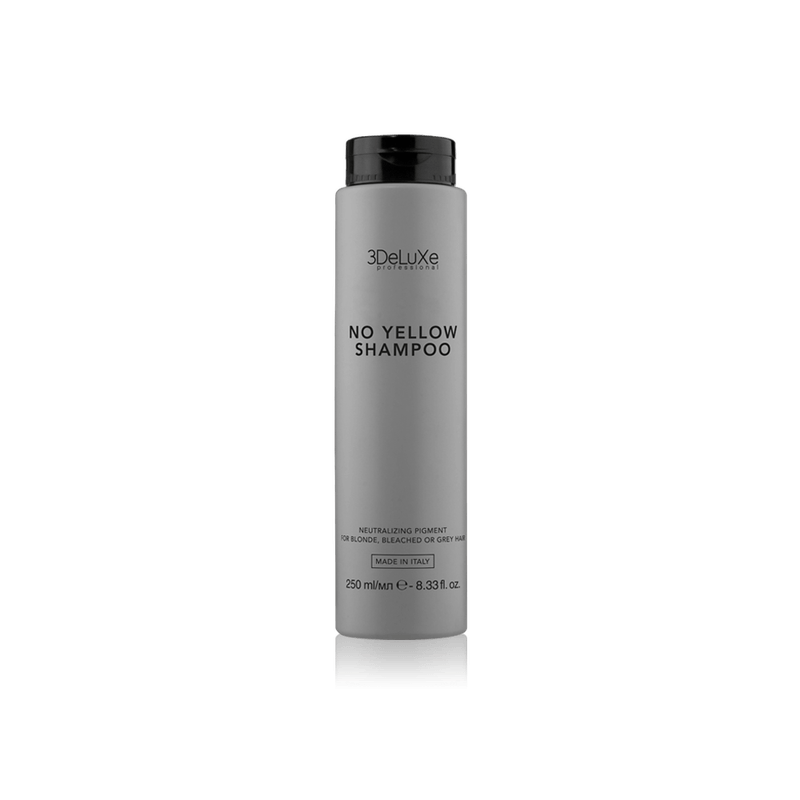 No Yellow Shampoo 250ml marca 3Deluxe shampoo matizador