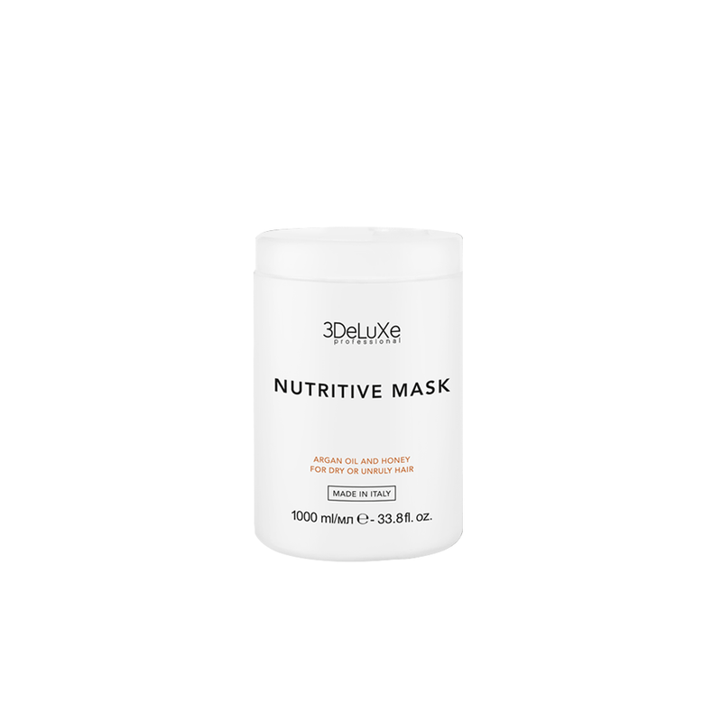 Nutritive Mask 1000ml máscara nutritiva hidratante marca deluxe