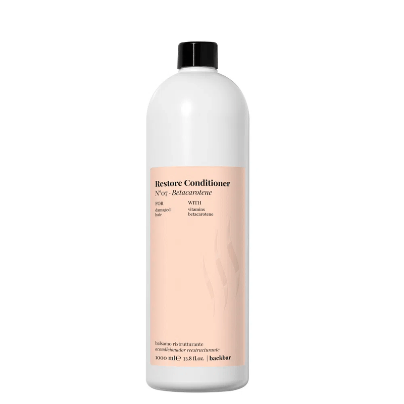 Back-Bar Restore Condition Betacarotene 1000 ml acondicionador hidratante natural
