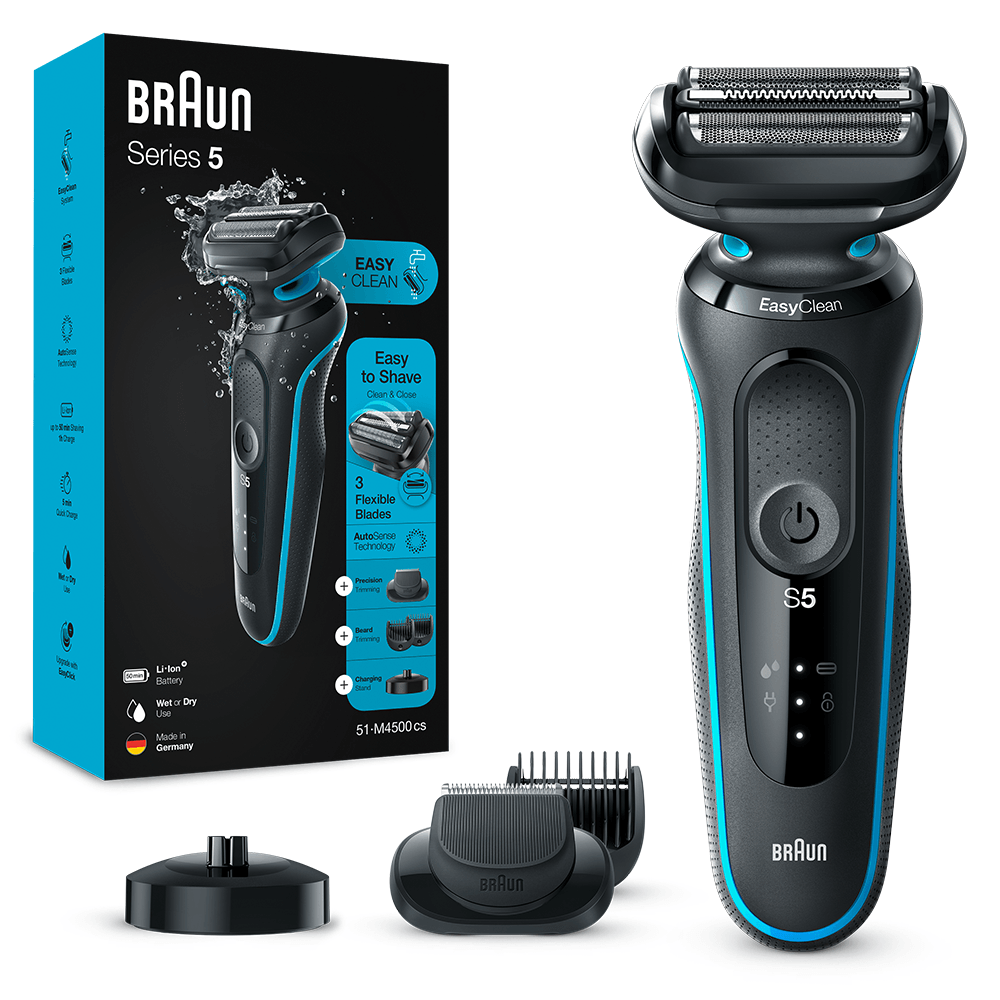 Maquina Cortar Pelo Braun Recortadora De Barba Y Pelo Fusion5