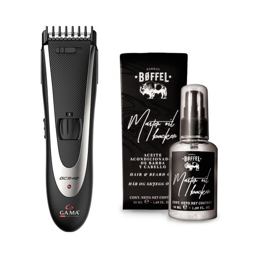 Combo Gama Cortapelos Clipper Gc542 + Boffel Aceite Hair Beard 50ml