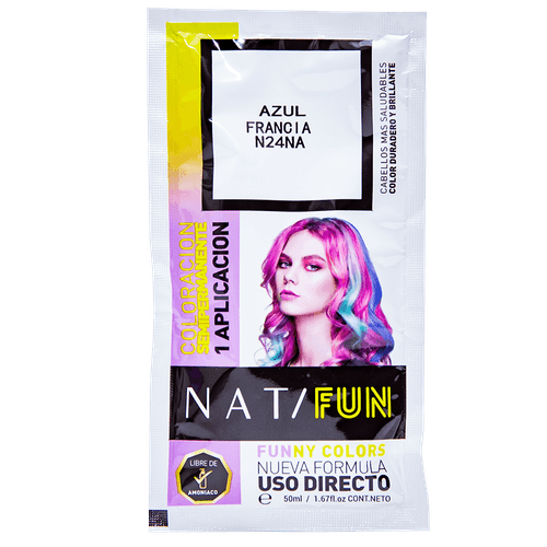 Nat Kit Fun France Blue 50G Sachet