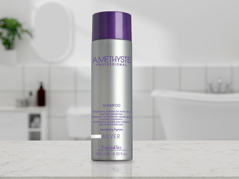 CCCSH0000000284 AMETHYSTE SILVER SHAMPOO 250ML con fondo