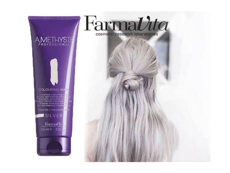 CCCCR0000000061 4 AMETHYSTE COLOURING MASK - SILVER 250 ML