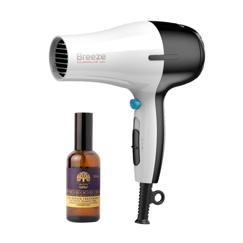 COMBO SECADOR BREEZE + ACEITE ARGANIA 100ML