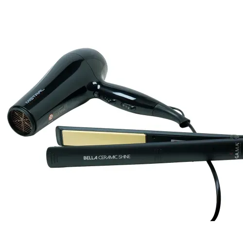 Combo GA.MA Alisador Bella Shine + Secador Mistral Tourmalin