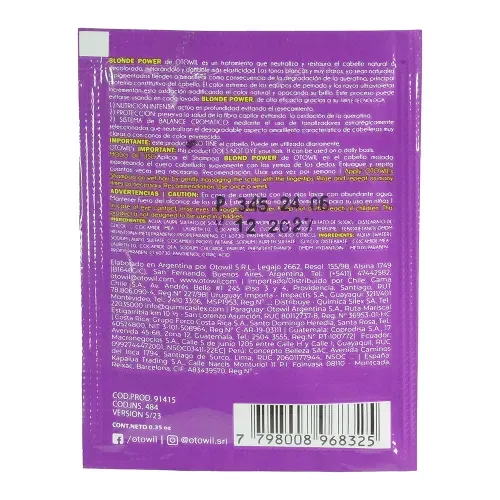 Shampoo Blonde 10gr