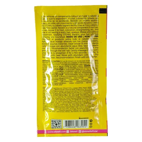 Keratina En Crema Tratamiento 25gr