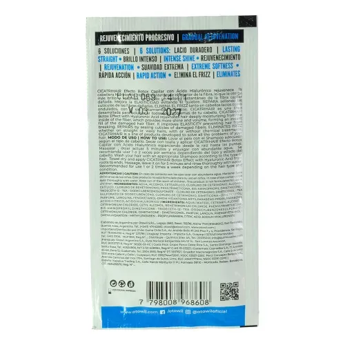 Cicatrihair - Keratina Y Ácido Hialuronico 25grs