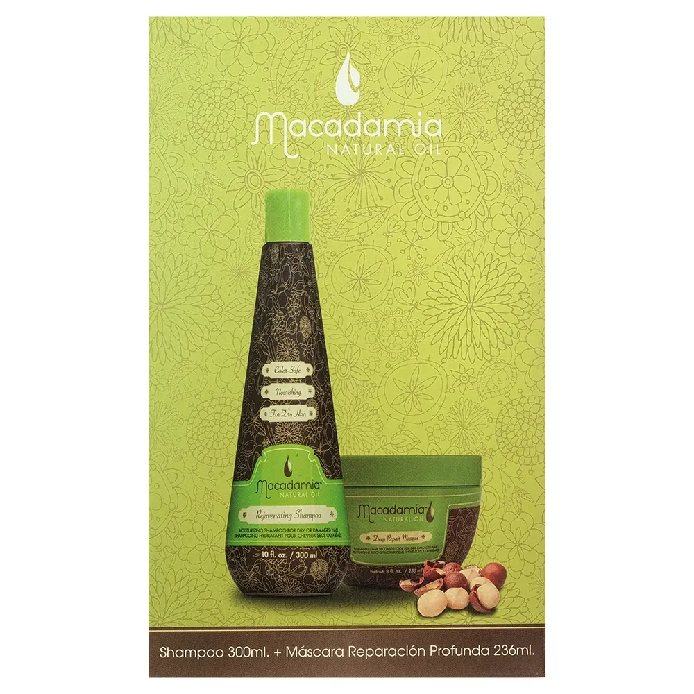 Pack Shampoo 300ml + Máscara 250ml