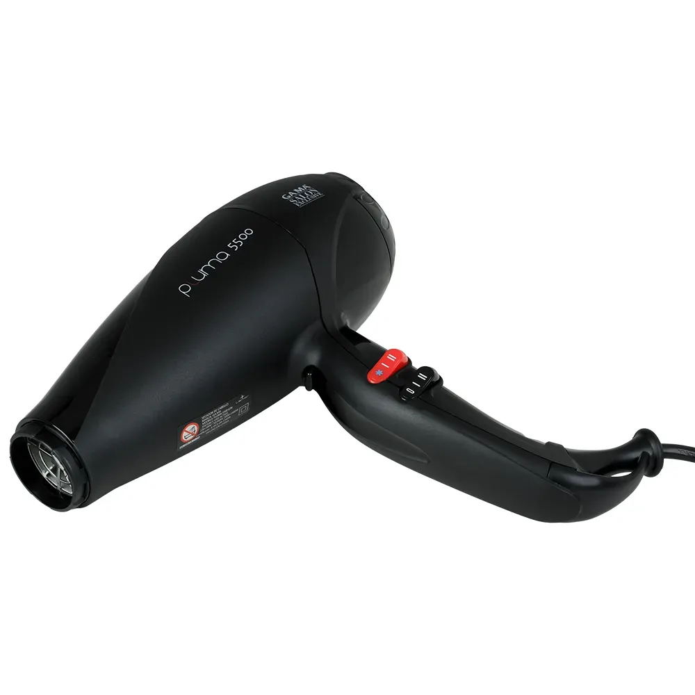 Secador Pluma 5500 Ion System Oxy Active Negro TUA