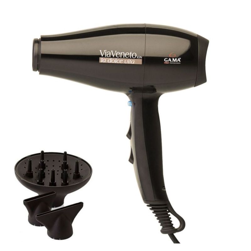 Secador Viaveneto Ion Black4o