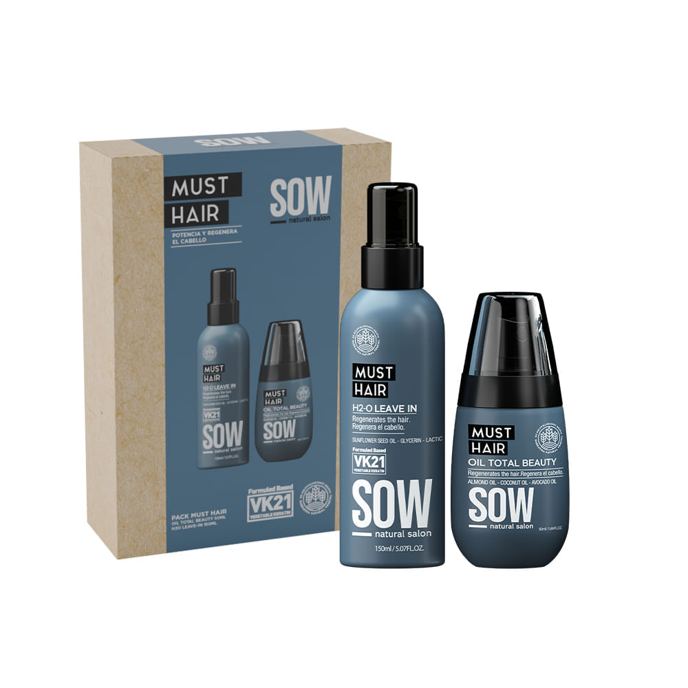 Combo Sow Must Hair Oil + Leave-In - TUA