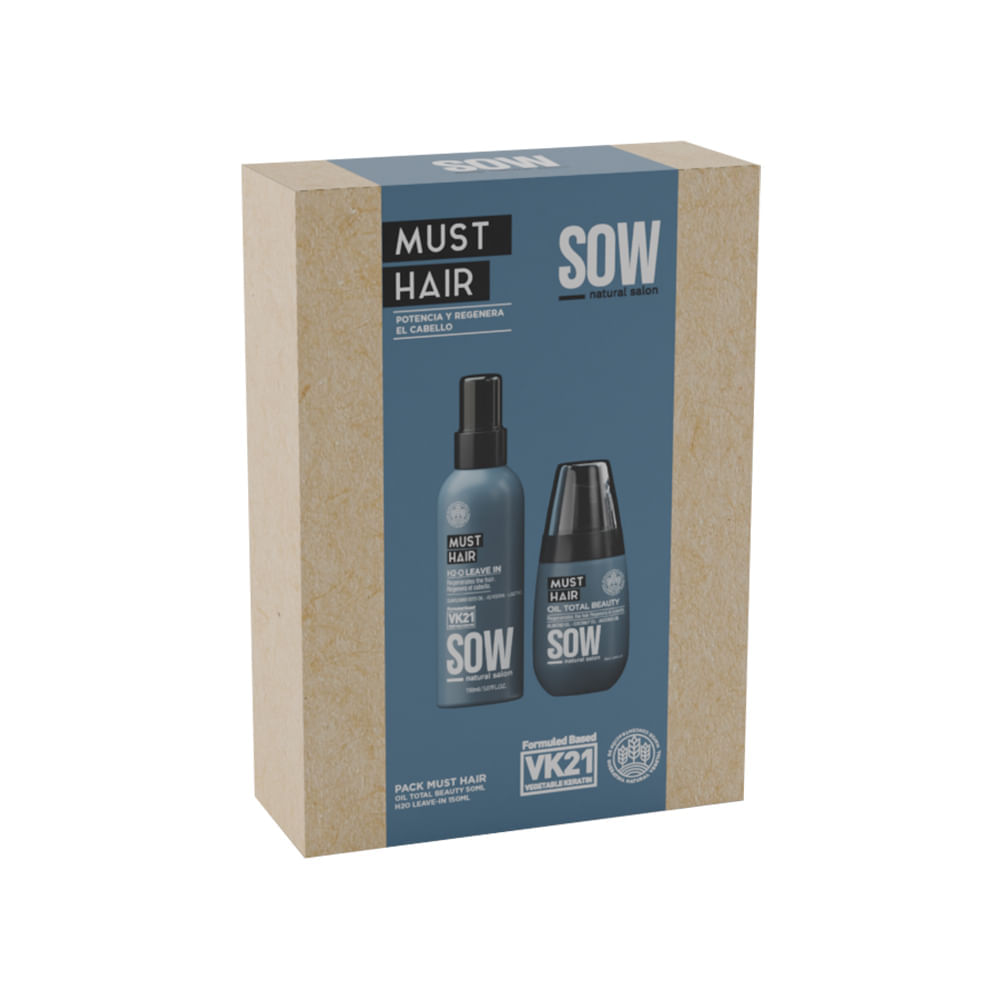 Combo Sow Must Hair Oil + Leave-In - TUA