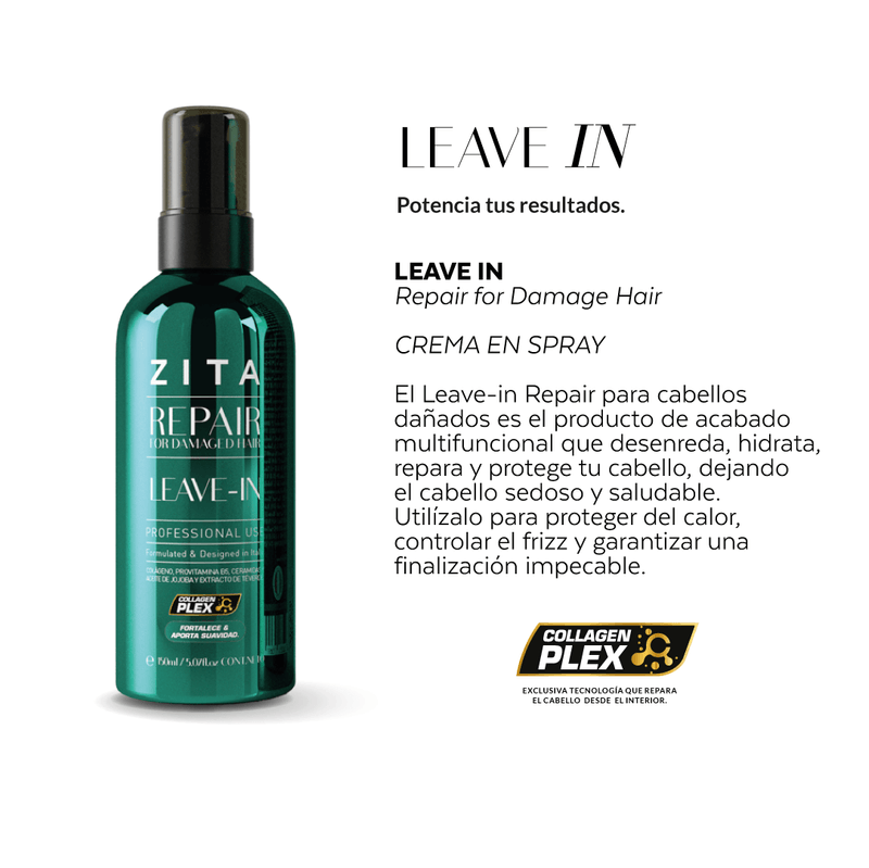 ZITA Leave In Repair for Damage Hair - TUA