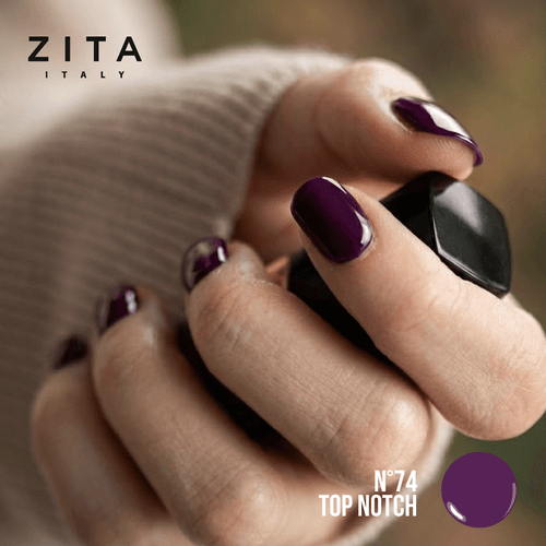 Esmalte Zita Ultra Gel 15Ml N74 Top Notch