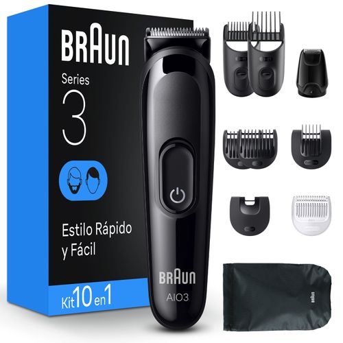 Braun All-in-One Series 3 Máquina de Afeitar Eléctrica 10 en 1