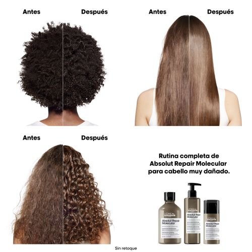 Crema Reparadora Leave-In Cabello Dañado Absolut Repair Molecular 100ML
