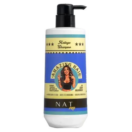 Combo Amazing Hair - Shampoo + Leave In para cabello frágil