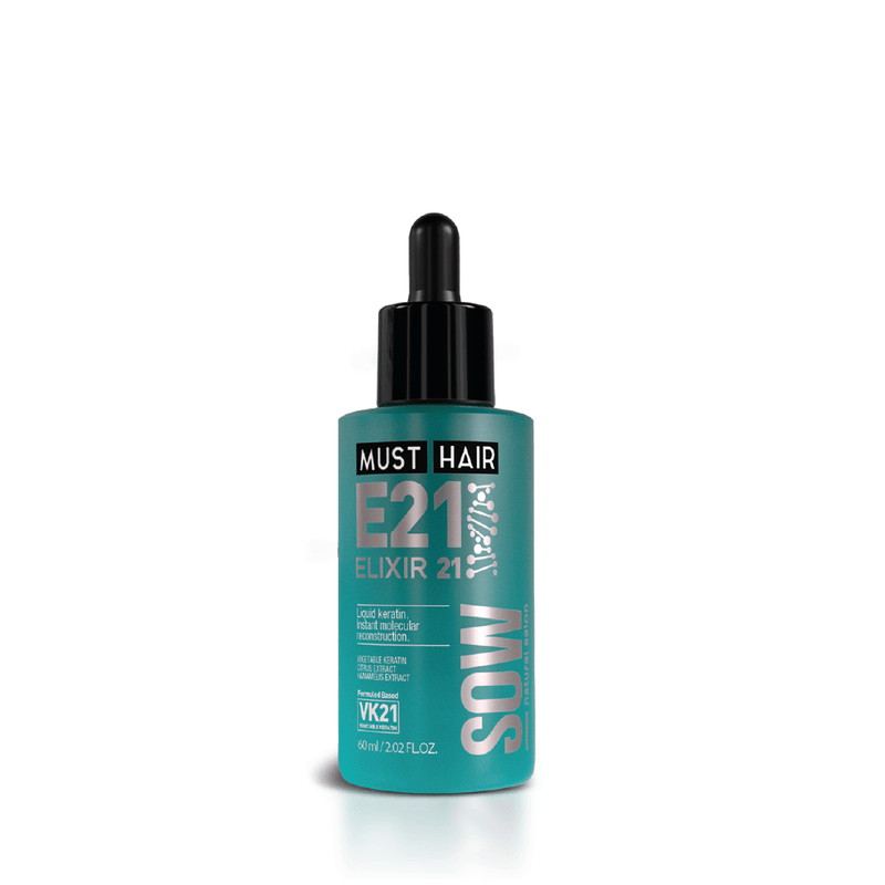 Elixir 21 - Must Hair Serum Fortalecedor Dropper 60 ml - TUA