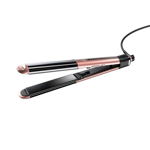 Plancha Rizadora GA.MA iQ Perfetto 2 en 1 - Rose Gold
