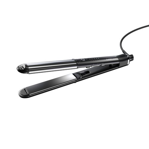 Plancha Rizadora GA.MA iQ Perfetto 2 en 1 - Black
