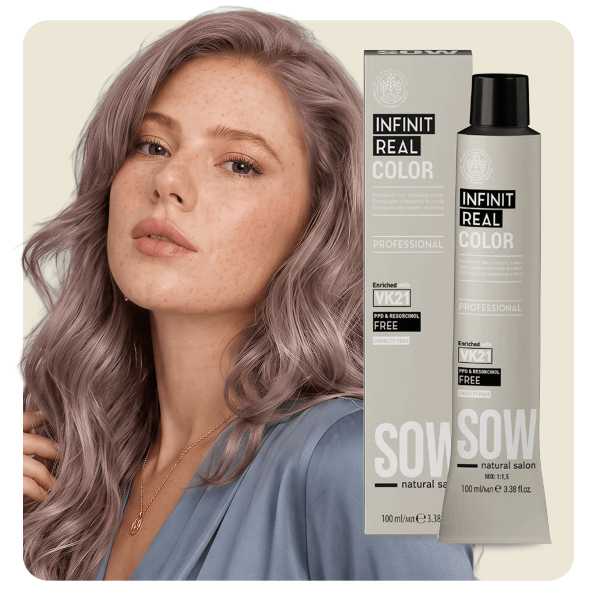 Mystic Browns Sow Infinit Real Color 9.82 100ml