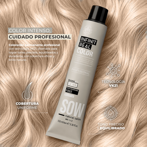 Superaclarantes Sow Infinit Real Color 11.21 100ml