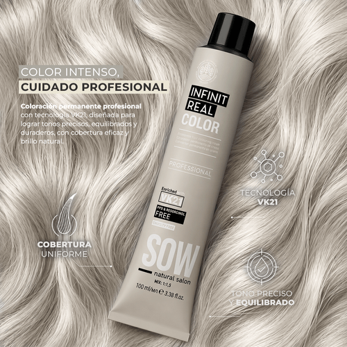 Superaclarantes Sow Infinit Real Color 11.01 100ml