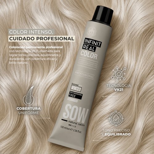 Superaclarantes Sow Infinit Real Color 11.02 100ml