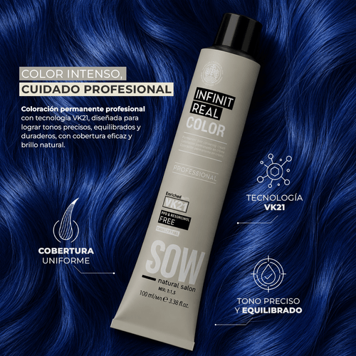 Boosters Sow Infinit Real Color Blue 100ml