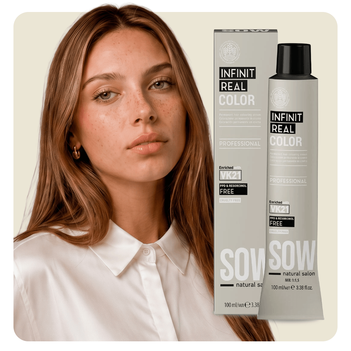 Natural Luxe sow Infinit Real Color 8.3 100ml