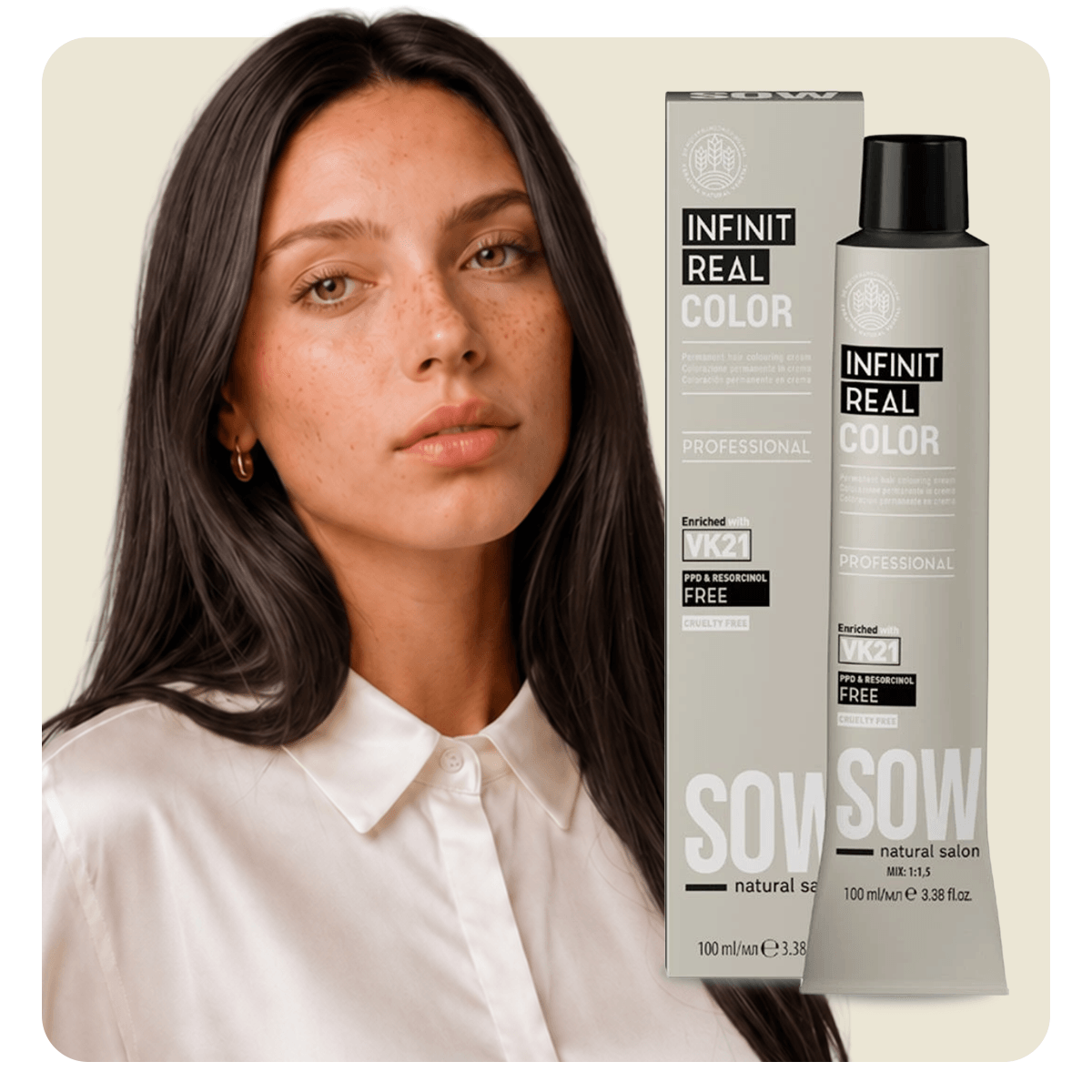 Natural Luxe sow Infinit Real Color 6.12 100ml