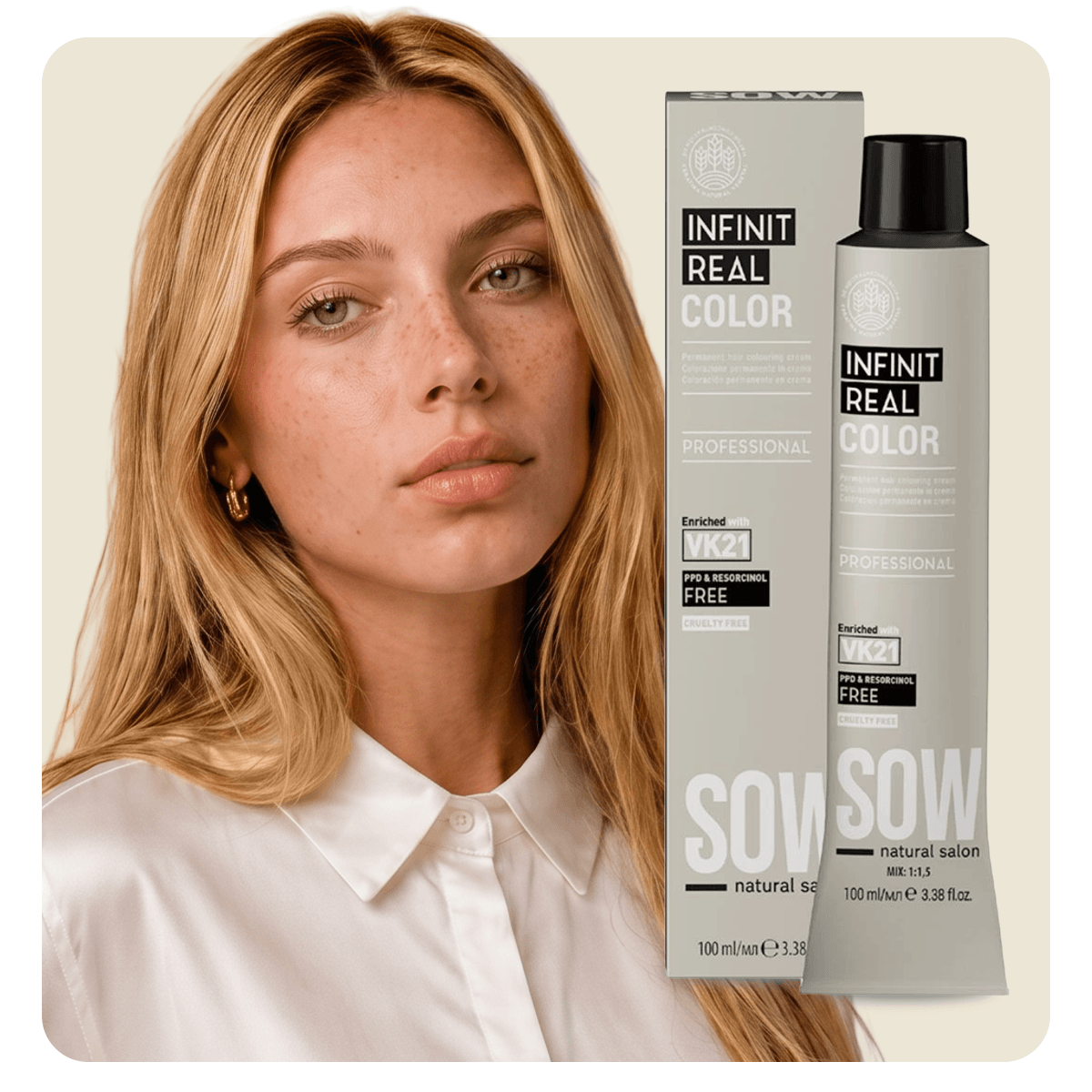 Natural Luxe sow Infinit Real Color 10.3 100ml