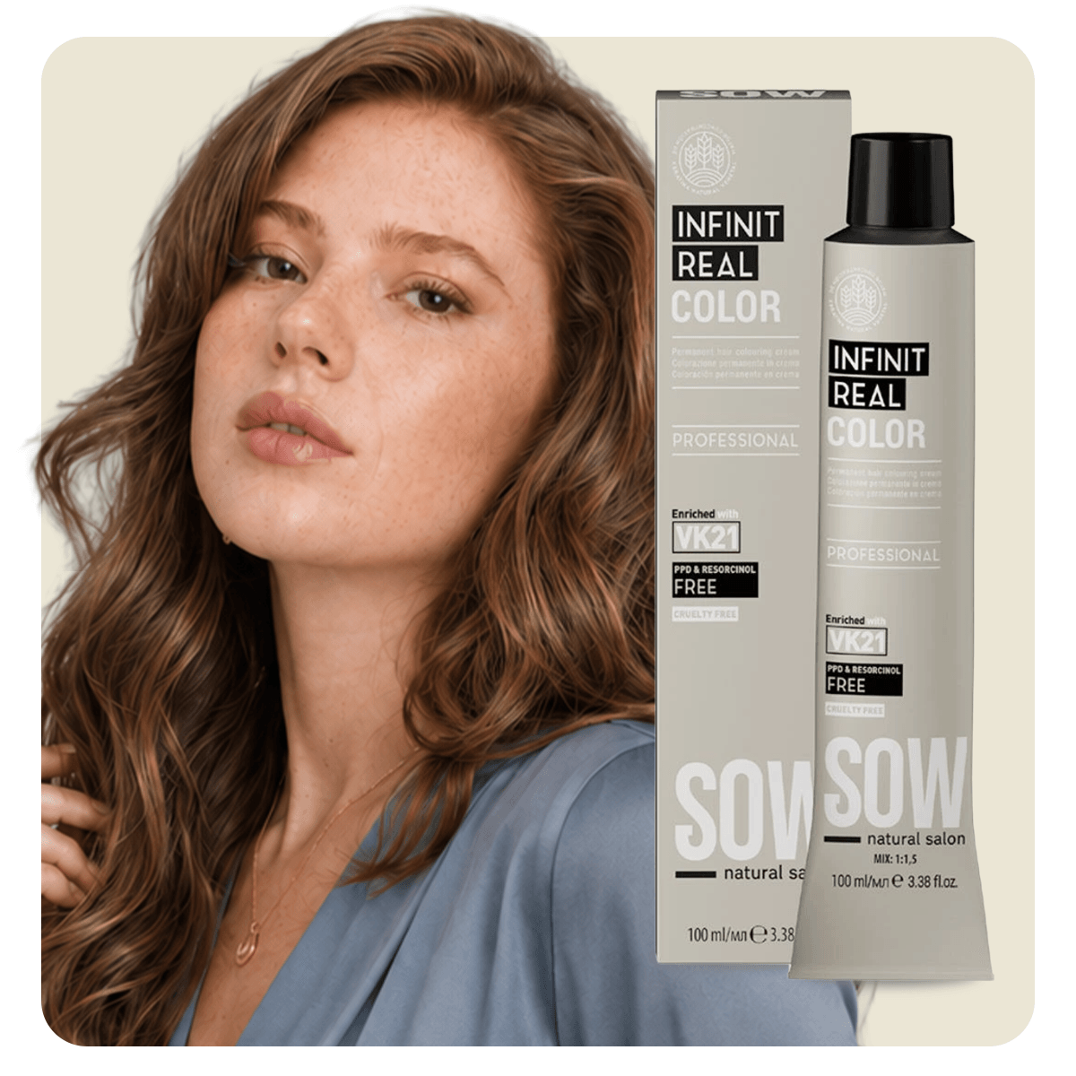 Mystic Browns Sow Infinit Real Color 7.8 100ml