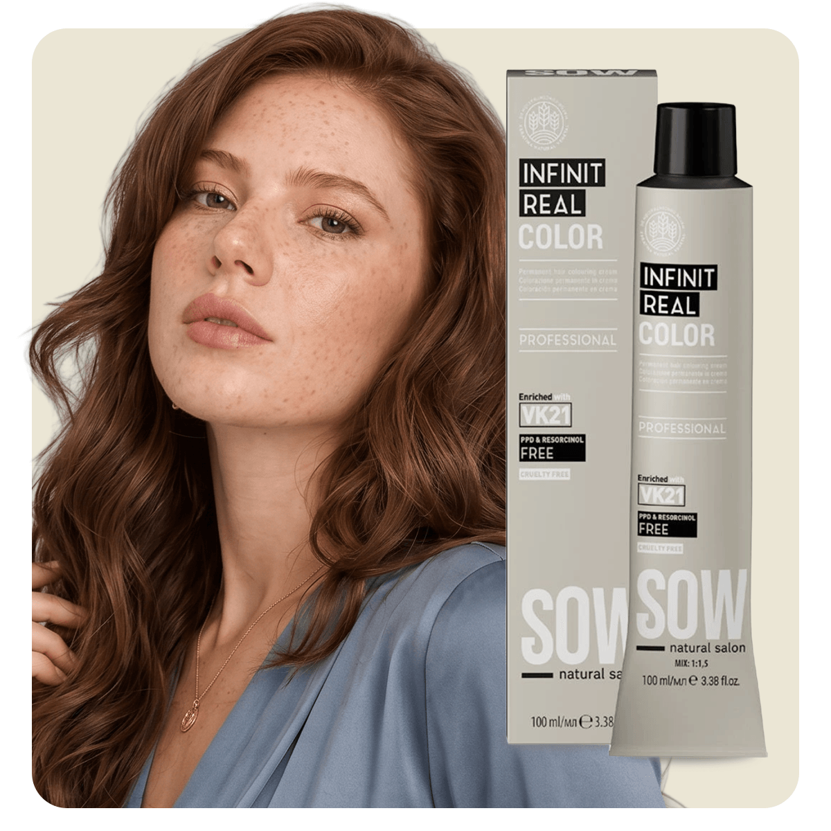 Mystic Browns Sow Infinit Real Color 7.82 100ml