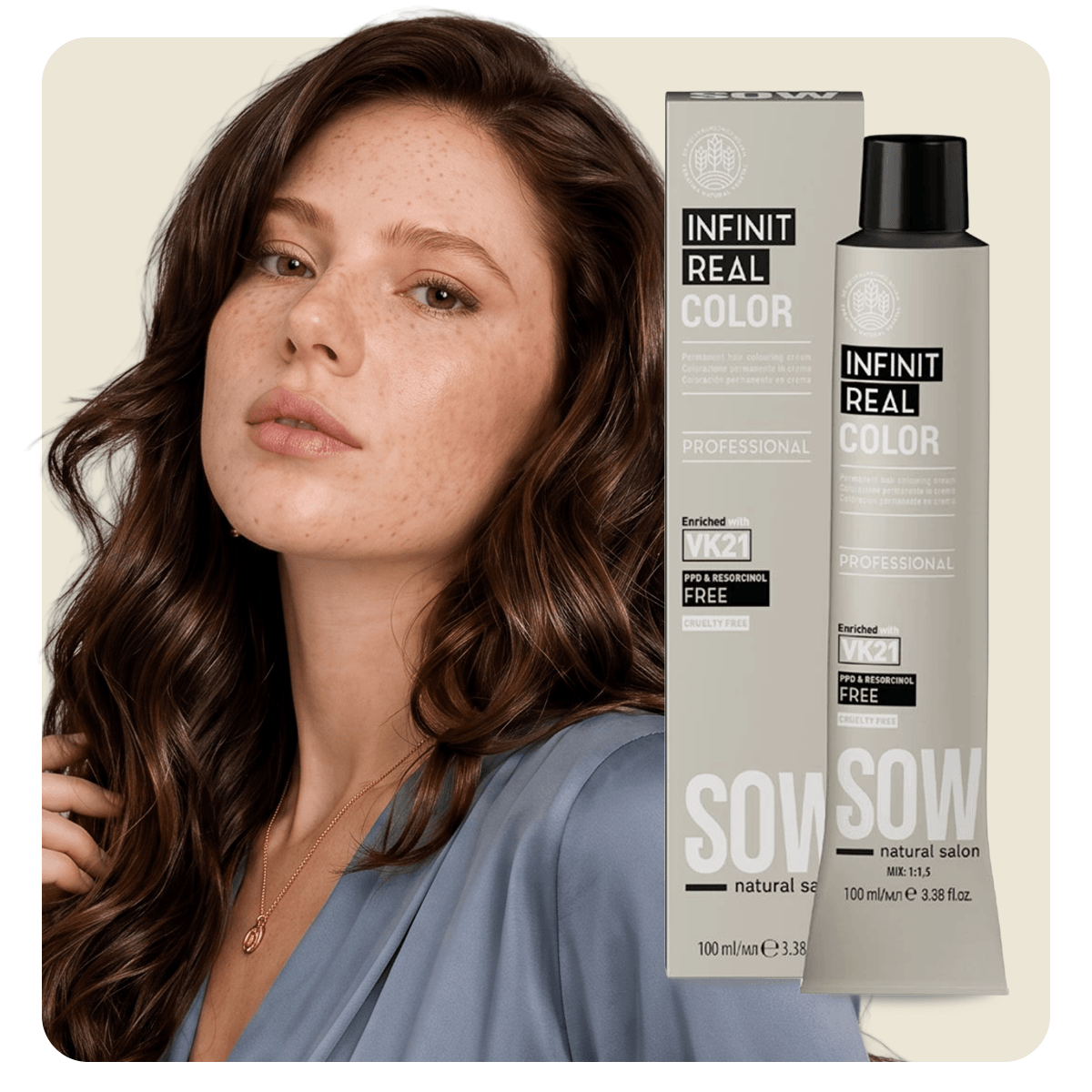 Mystic Browns Sow Infinit Real Color 7.81 100ml