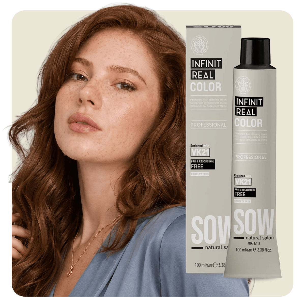 Mystic Browns Sow Infinit Real Color 8.8 100ml