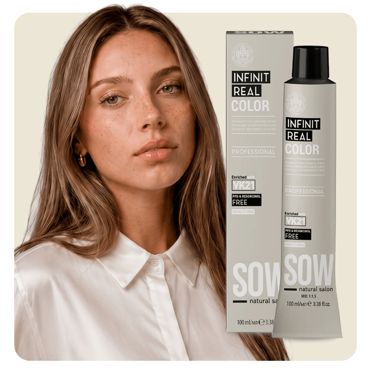Natural Luxe sow Infinit Real Color 8.13 100ml