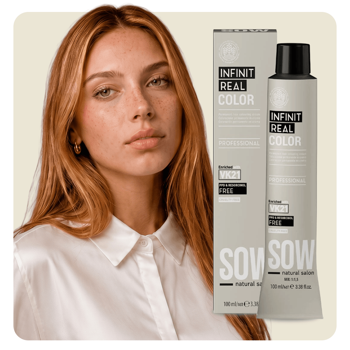 Natural Luxe sow Infinit Real Color 7.3 100ml