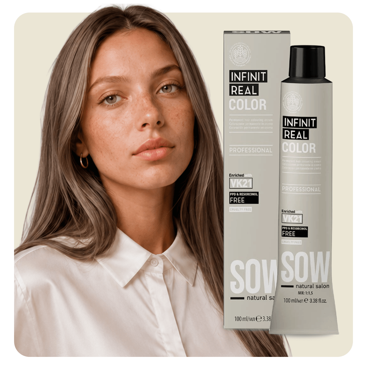 Natural Luxe sow Infinit Real Color 7.1 100ml