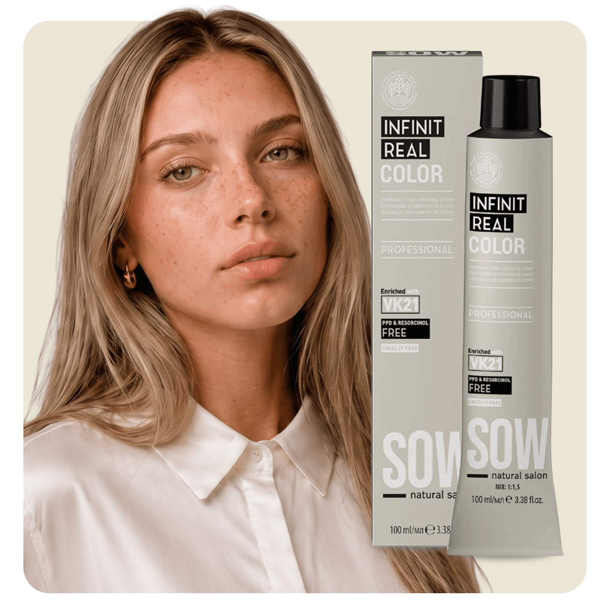 Natural Luxe sow Infinit Real Color 8.1 100ml