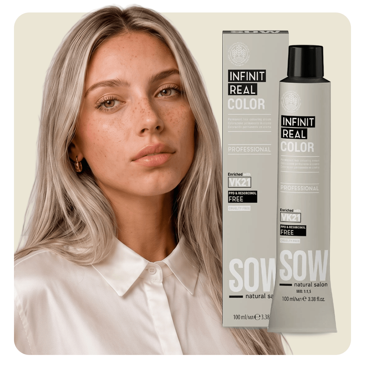 Natural Luxe sow Infinit Real Color 9.1 100ml