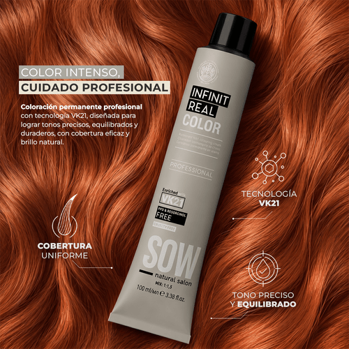 Vital Reds Sow Infinit Real Color 7.44 100ml