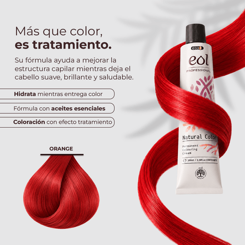 EOL NATURAL COLOR ORANGE 100ML